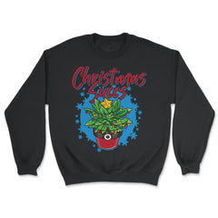 Christmas Succs Hilarious Xmas Succulents Pun product - Unisex Sweatshirt - Black