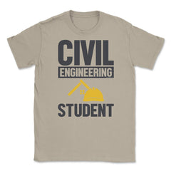 Civil Engineering Student Future Civil Engineer Career graphic Unisex - Cream