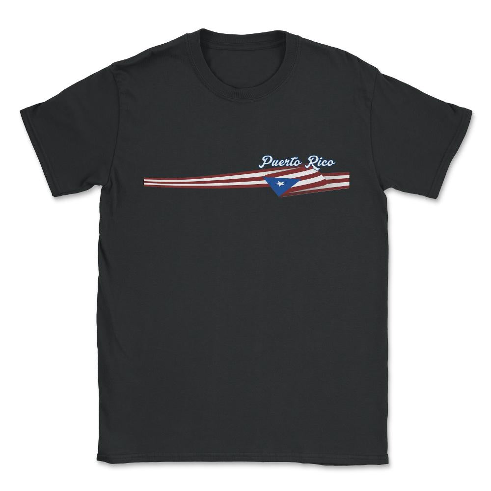 Puerto Rico Flag Long Banner Pocket by ASJ product Unisex T-Shirt