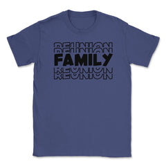 Funny Family Reunion Matching Get-Together Gathering Party print - Purple