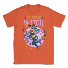 Anime Classy Witch Design graphic Unisex T-Shirt