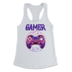 Astrology Zodiac Signs Gamer Funny Design product Women's Racerback