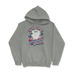 We The Bearded Dads 4th of July Independence Day design Hoodie - Grey Heather