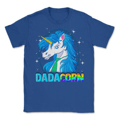Dadacorn Unicorn Dad Gift for Father's Day design Unisex T-Shirt