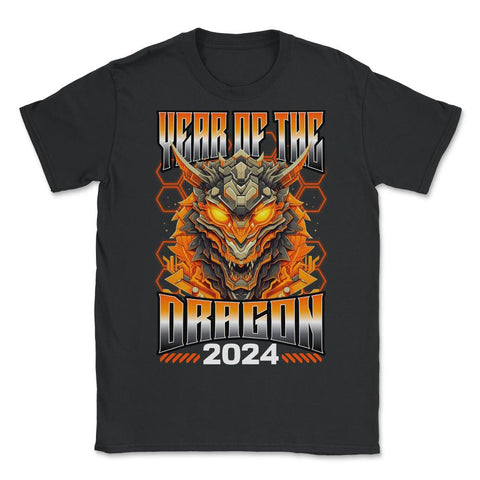 Mecha Dragon Year Of The Dragon Graphic graphic - Unisex T-Shirt - Black