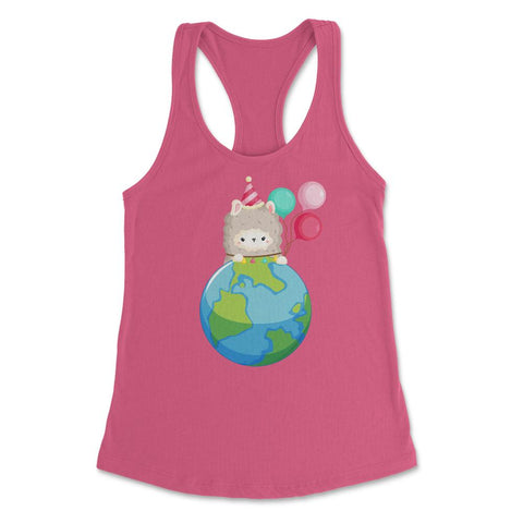 Happy Earth Day Llama Funny Cute Gift for Earth Day product Women's