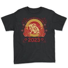 Chinese New Year The Year of the Rabbit 2023 Chinese product - Youth Tee - Black