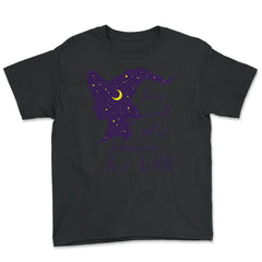 In a World Full of Princesses Be a Witch product - Youth Tee - Black