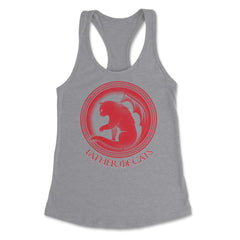 Father of Cats Women's Racerback Tank