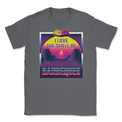 I Love the Smell of BBQ Funny Vaporwave Metaverse Look product Unisex - Smoke Grey