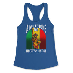 Juneteenth A Milestone for Liberty & Justice Statue Liberty product - Royal