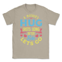 A Mother's Hug Lasts Long After She Lets Go Mother’s Day graphic - Cream