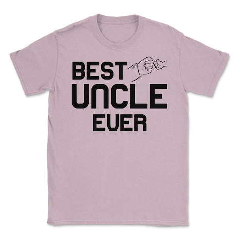 Funny Best Uncle Ever Fist Bump Niece Nephew Appreciation product - Light Pink