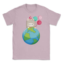 Happy Earth Day Llama Funny Cute Gift for Earth Day product Unisex - Light Pink