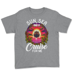 Sun, Sea, and a Cruise for Me Vacation Cruise Mode On product Youth - Grey Heather