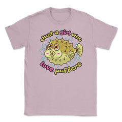 Just a girl who loves Puffers Hilarious & Cute Puffer Fish design