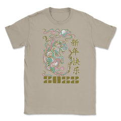 Year of the Tiger 2022 Chinese Aesthetic Design print Unisex T-Shirt - Cream