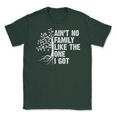 Funny Family Reunion Ain't No Family Like The One I Got product - Forest Green