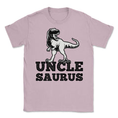 Funny Uncle Saurus T-Rex Dinosaur Lover Nephew Niece product Unisex - Light Pink