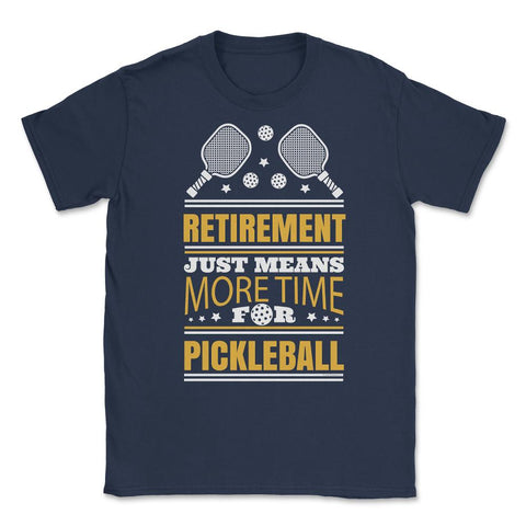 Pickle Ball Retirement Just Means More Time for Pickleball design - Navy