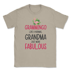 Funny Grammingo Grammy Flamingo Grandma More Fabulous graphic Unisex - Cream