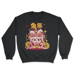 Chinese New Year of the Rabbit 2023 Dragon Costume design - Unisex Sweatshirt - Black