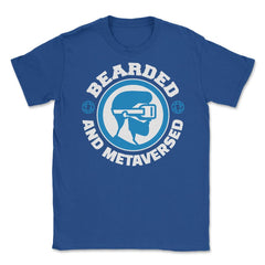 Bearded and Metaversed Virtual Reality & Metaverse product Unisex - Royal Blue