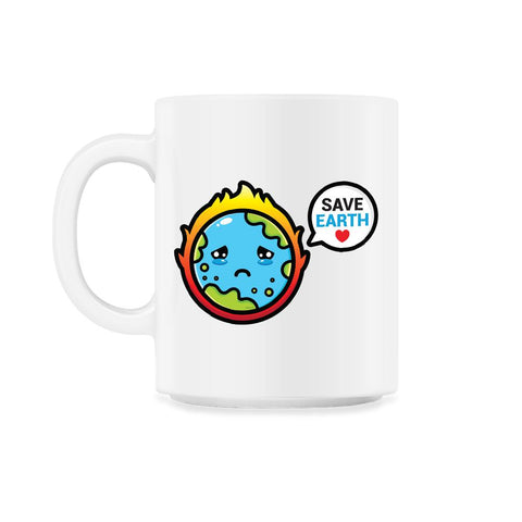 Earth Day Mascot Save Earth Gift for Earth Day product 11oz Mug