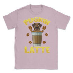 Funny Pugkin Latte Cute Pug inside Coffee Cup design Unisex T-Shirt