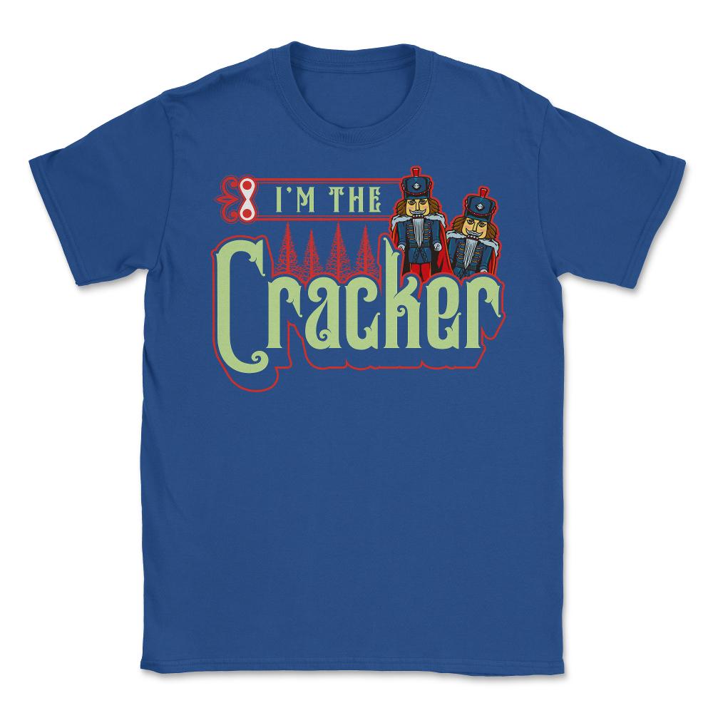 I’m The Cracker Funny Matching Xmas Design For Her graphic Unisex