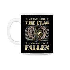 Stand For The Flag Kneel For The Fallen Honor Armed Forces design