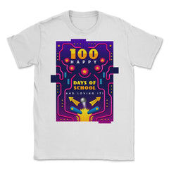 100 Happy Days of School & Loving It! Pinball Design print Unisex
