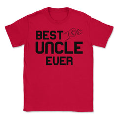 Funny Best Uncle Ever Fist Bump Niece Nephew Appreciation product - Red