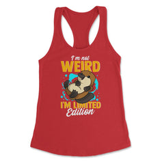 I'm Not Weird I'm Limited-Edition Platypus Hilarious print Women's - Red