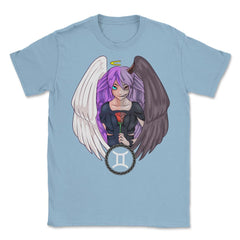 Pisces Zodiac Sign Pastel Goth Anime Girl graphic Unisex T-Shirt
