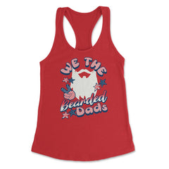 We The Bearded Dads 4th of July Independence Day design Women's - Red