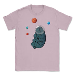 Tardigrade Kawaii Character in Space Hilarious product Unisex T-Shirt - Light Pink