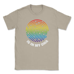 Is In My DNA Rainbow Flag Gay Pride Fingerprint Design product Unisex - Cream