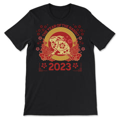 Chinese New Year The Year of the Rabbit 2023 Chinese product - Premium Unisex T-Shirt - Black