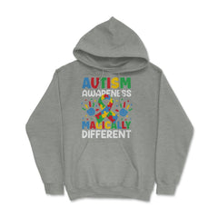 Autism Awareness Magically Different graphic Hoodie - Grey Heather