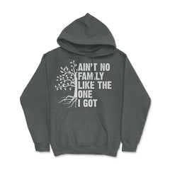 Funny Family Reunion Ain't No Family Like The One I Got product Hoodie - Dark Grey Heather
