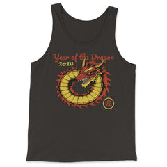 Chinese New Year 2024 Year of The Dragon Design graphic - Tank Top - Black