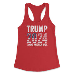 Donald Trump 2024 Take America Back Election 47th President print - Red