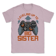 Leveling Up To Big Sister Gamer Big Sister Pixel Style design Unisex