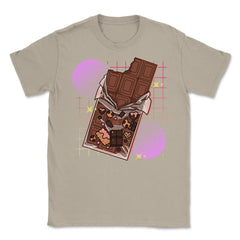 Chocolate Snack Kawaii Aesthetic Pop Art graphic Unisex T-Shirt - Cream