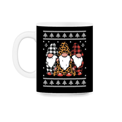 Christmas Gnomes Ugly XMAS design style Funny product 11oz Mug