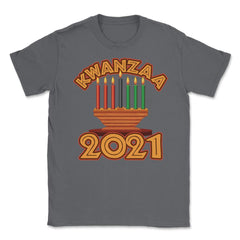 Kwanzaa 2021Kinara Candles African American Pride print Unisex T-Shirt