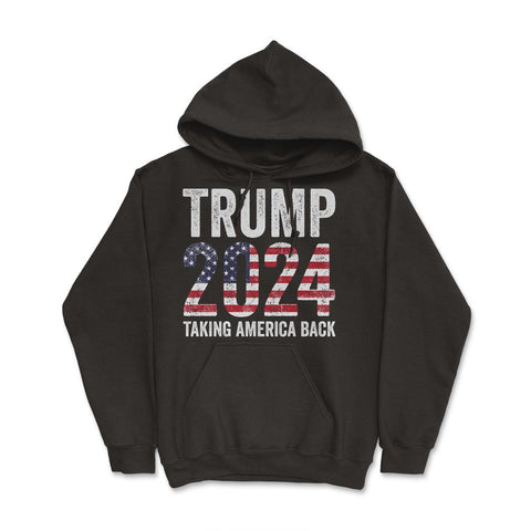 Donald Trump 2024 Take America Back Election 47th President print - Black