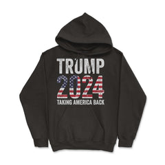Donald Trump 2024 Take America Back Election 47th President print - Black