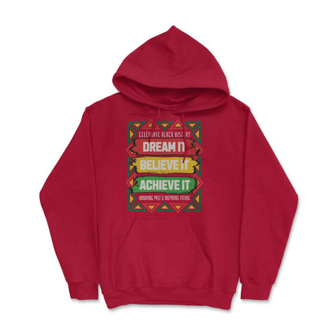 Celebrate Black History Motivational Afro-American Pride product - Red